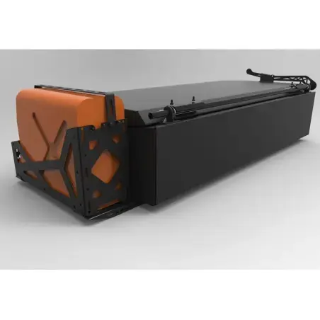 Coffre de toit noir 250L Alu-Cab